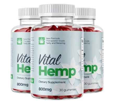 Vital Hemp Gummies product bottles